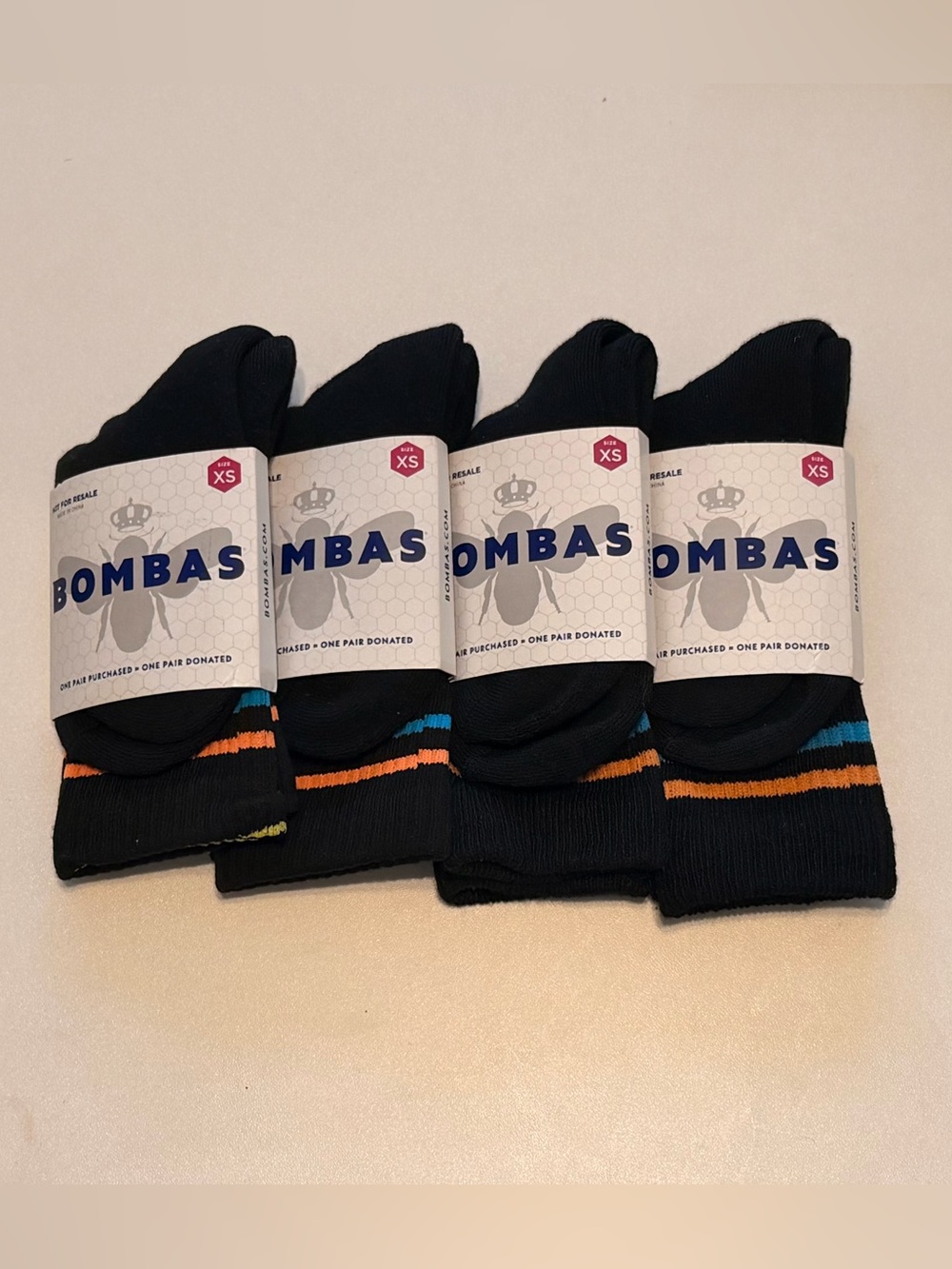 BOMBAS | Ankle socks 4-pack XS